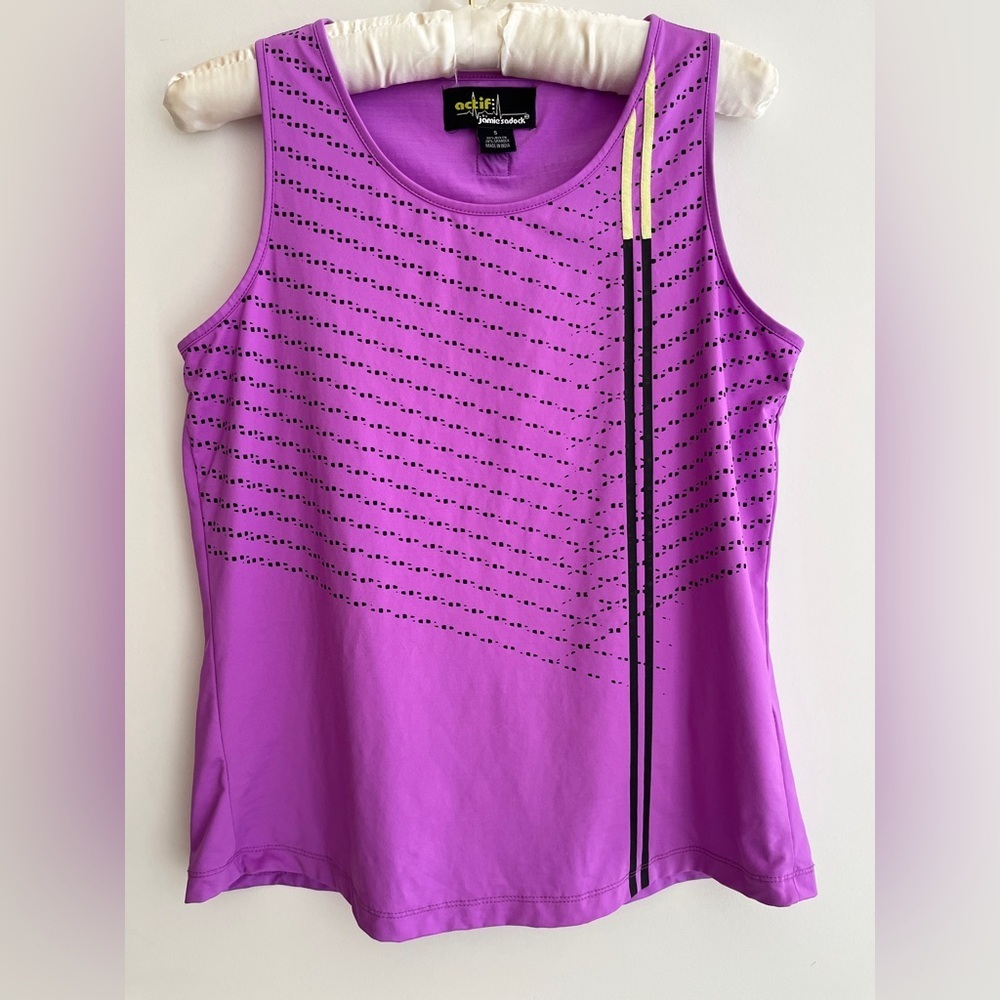 JAMIE SADOCK Actif Sleeveless Athletic Tank Top Tennis Pickleball Gym Workout